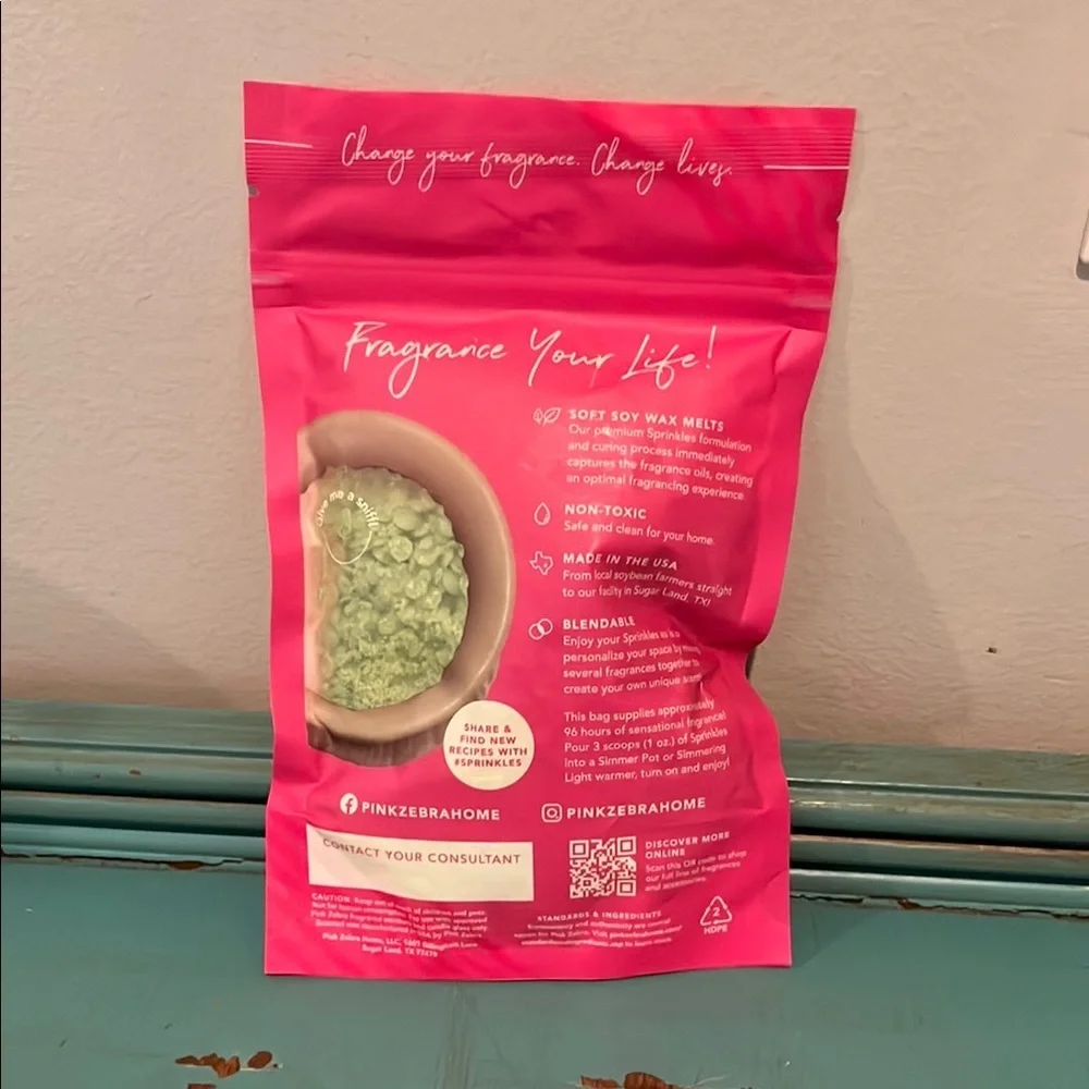 Pink Zebra Green Apple Sour Wax Melts